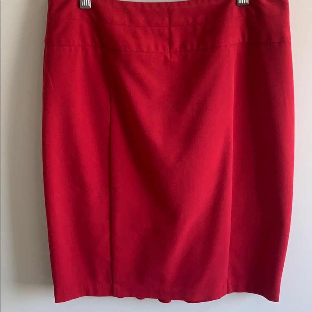 Red BCX Pencil Skirt
